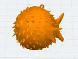 Puffer Fish Keychain-4