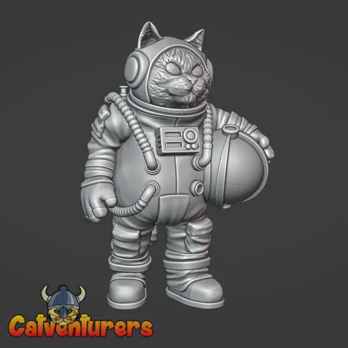 Commander Edgar P. Michi, Fearless Cosmonaut Cat
