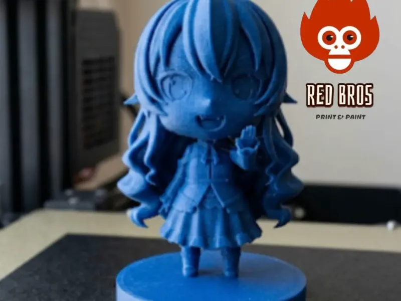 🗡️ ¡La Pequeña Furia Roja! – Eris Chibi (Mushoku Tensei)