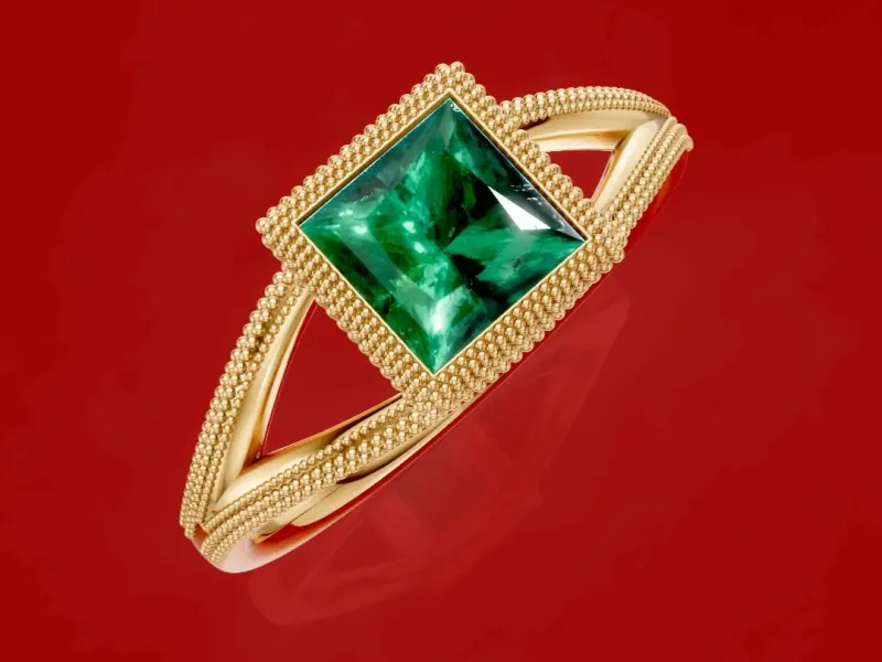 Princess Cut Engagement Ring