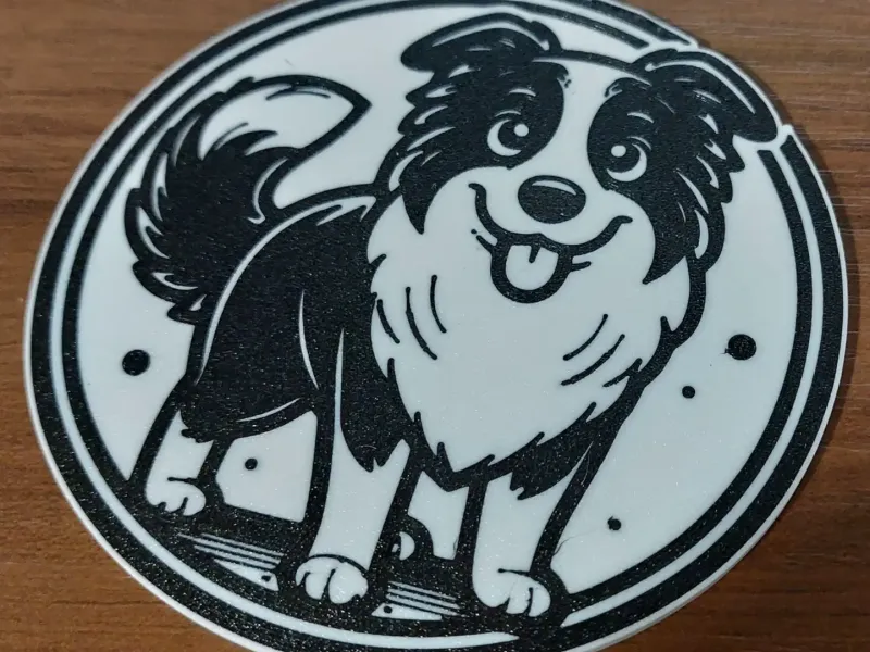 Border Collie Coaster