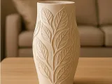 Leaf Relief Vase-0