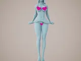 GIRL ON THE BEACH / E-6