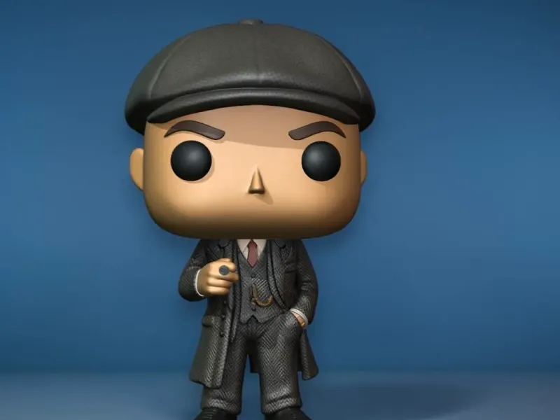 Thomas Shelby Funko Style STL – Peaky Blinders Inspired Chib
