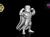 Space Ghost Funko STL Hanna-Barbera Figure Chibi Hero 3D-6