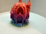 Casas de calabaza góticas (4 versiones)-2