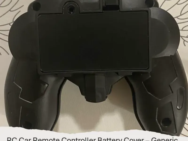RC Car Remote Controller Battery Cover – Generic Replacement