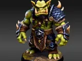 Tabletop Figur Boss Orc ❤️-4