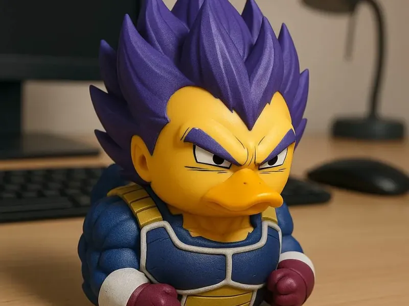 Paperella - Vegeta Ultra Ego Dragon Ball - Stampa 3D