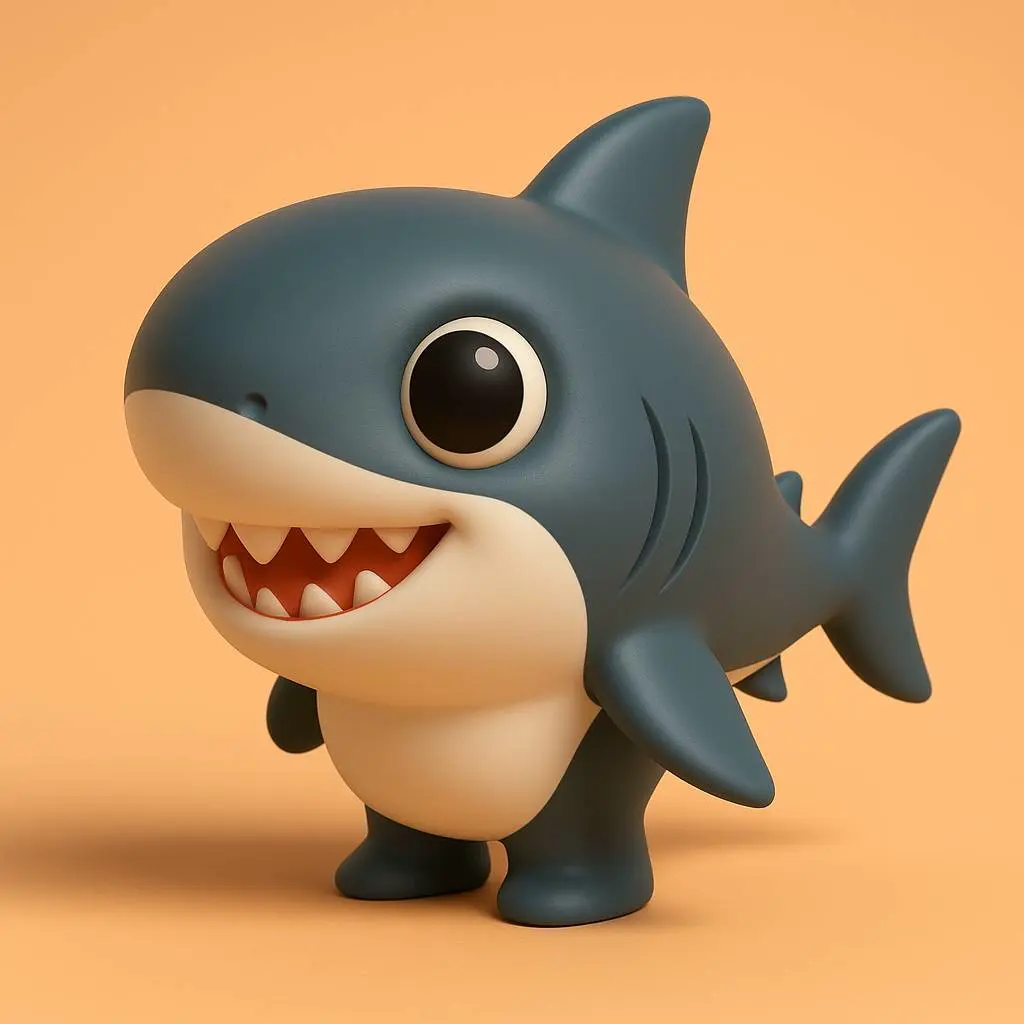 Mini Shark Figure