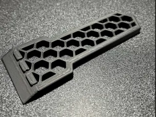 Reusable scraper with separate blade