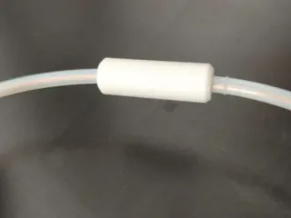 铁氟龙送料管接头 平替双头气动接头连接器 PTFE Tube Fitting