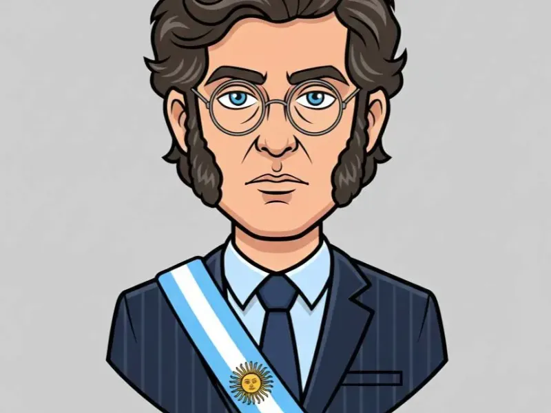 Busto Presidente Javier Milei