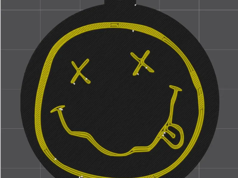 Nirvana Keychain - Llavero
