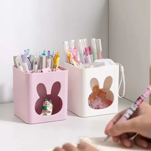 Cute Pen holder, makeup & Brush pot, Tidy stationery, pencil