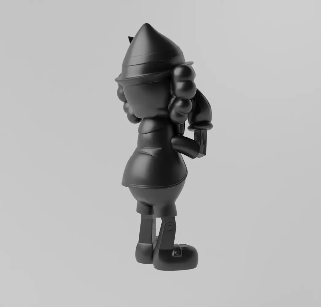 Kaws Pinocchio Art Toy Fan Art