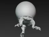 4X crystal-ball / Glaskugel-5