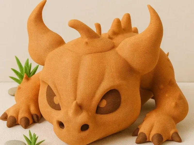 Cute Pumpkin Dragon