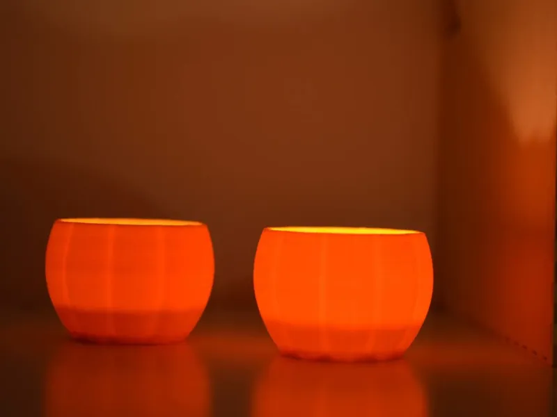 Zucca 3D per candele