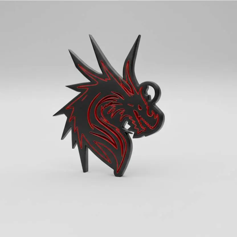 dragon keychain