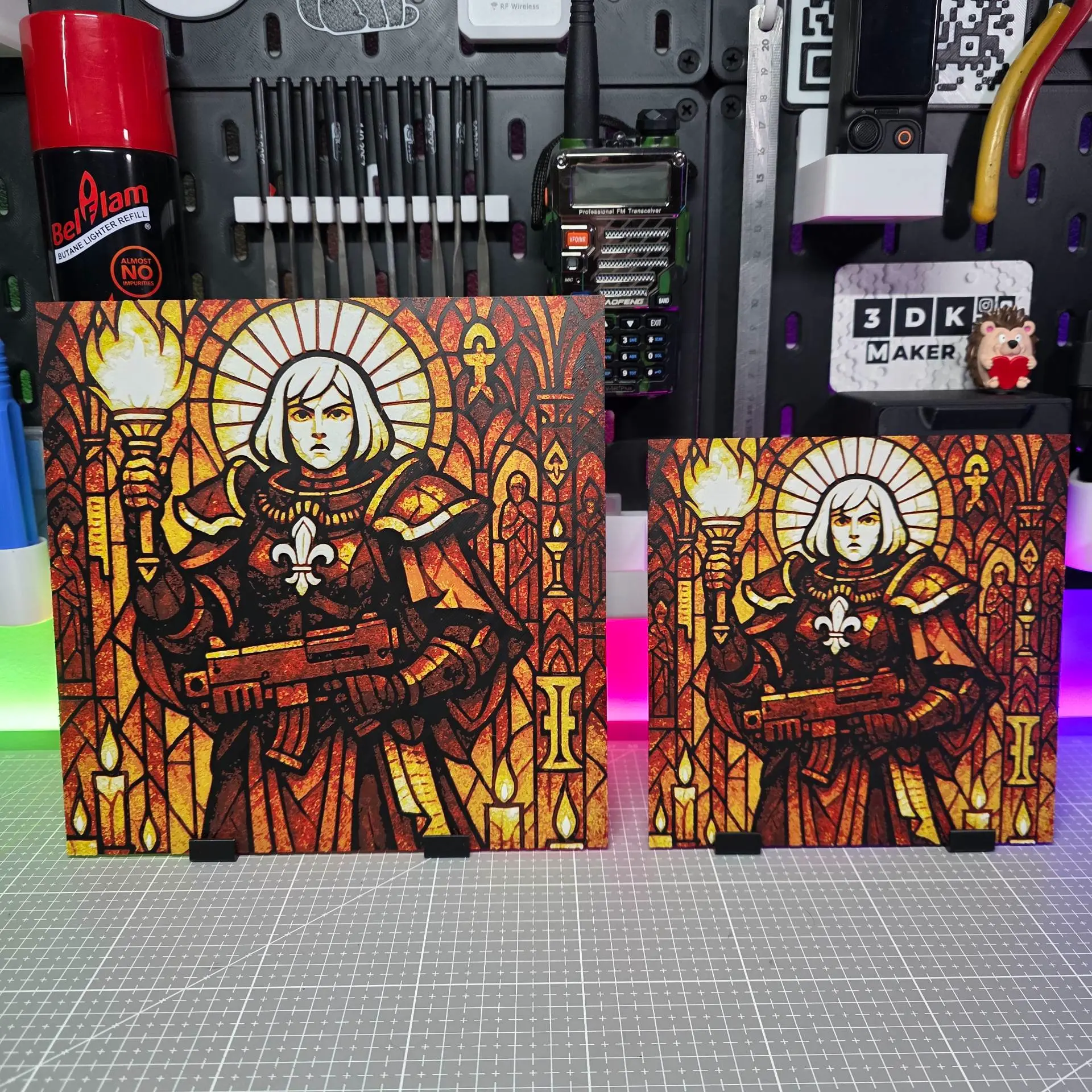 Battle Sisters - Hueforge - 4 Colors