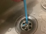 Sink drain cleaning pick with a hook. 1.5ipt-3