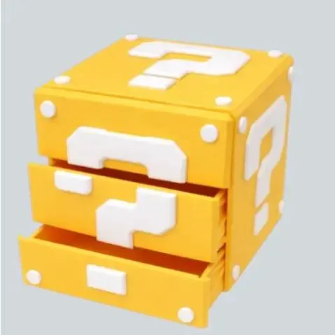 Organizador de cajones "Bloque de interrogación" (Super Mario)