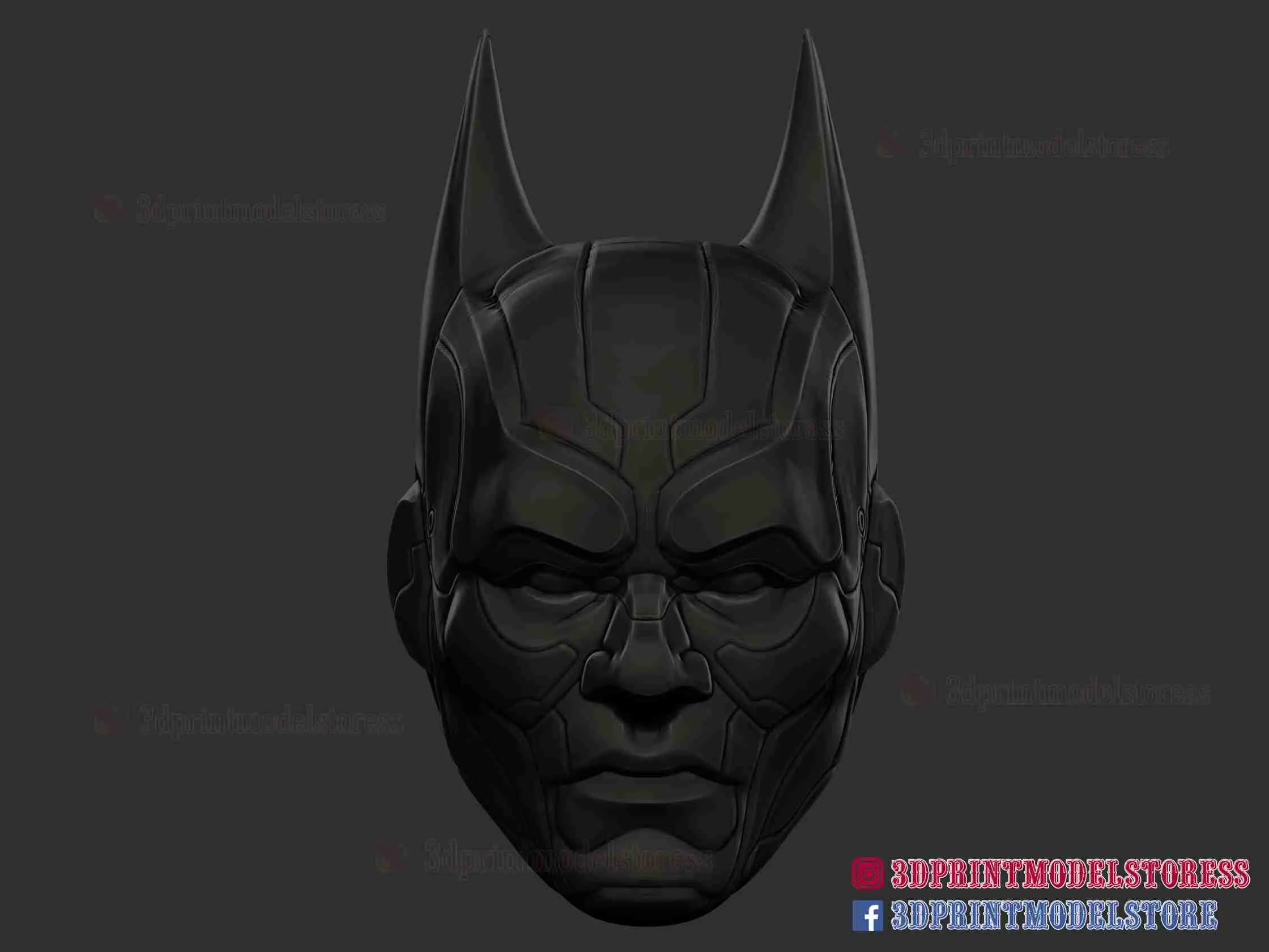 Batman Beyond Cowl Cosplay - DC Comics - The Batman