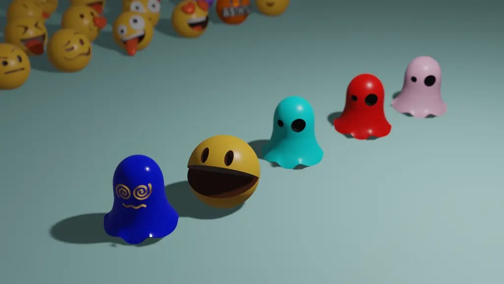 Эмодзи: Pacman