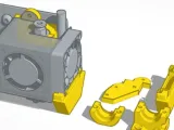 Ender E3D V6 mount-0
