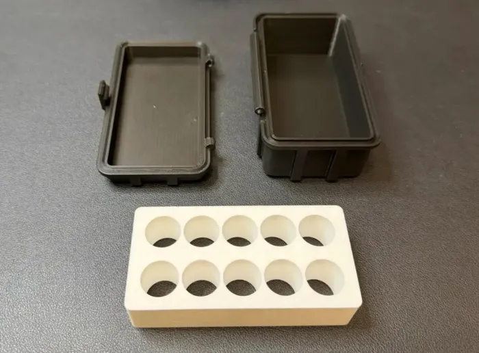 10-Slot 3 mL Vial Storage Case - Home - PLA - 3D printed product - фото 3