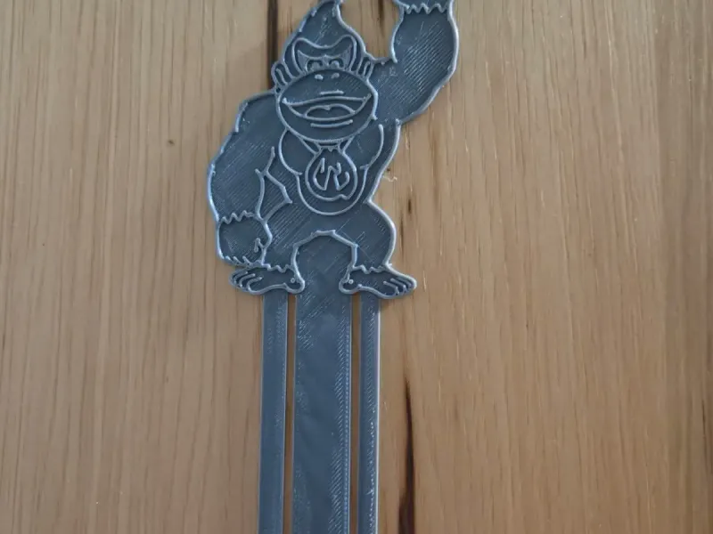 donkey kong bookmark