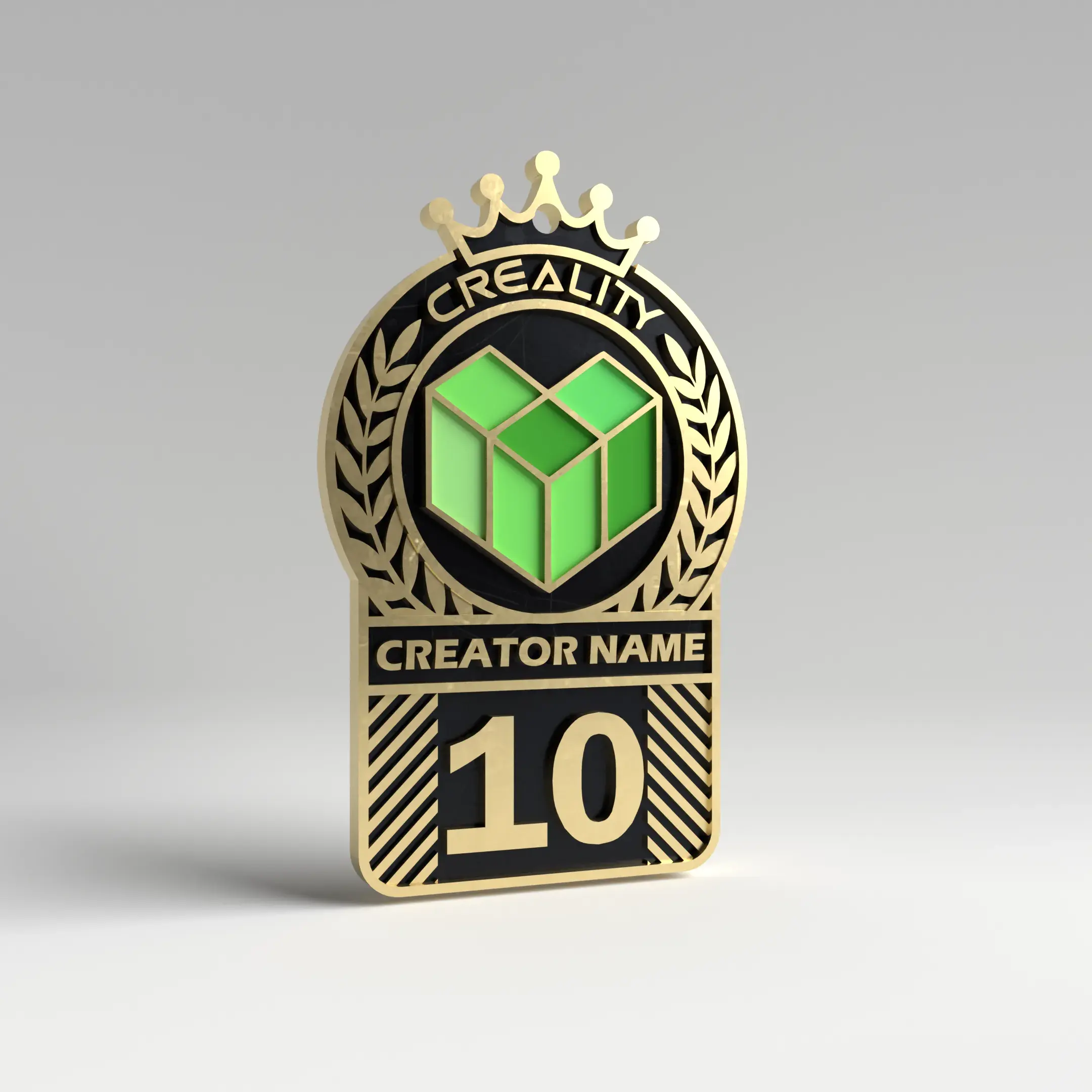 Creality Cloud Annual Designer Medal 2024 Top 10