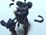 Zyxsin combat robot (22) - sci-fi science fiction future 40k-7
