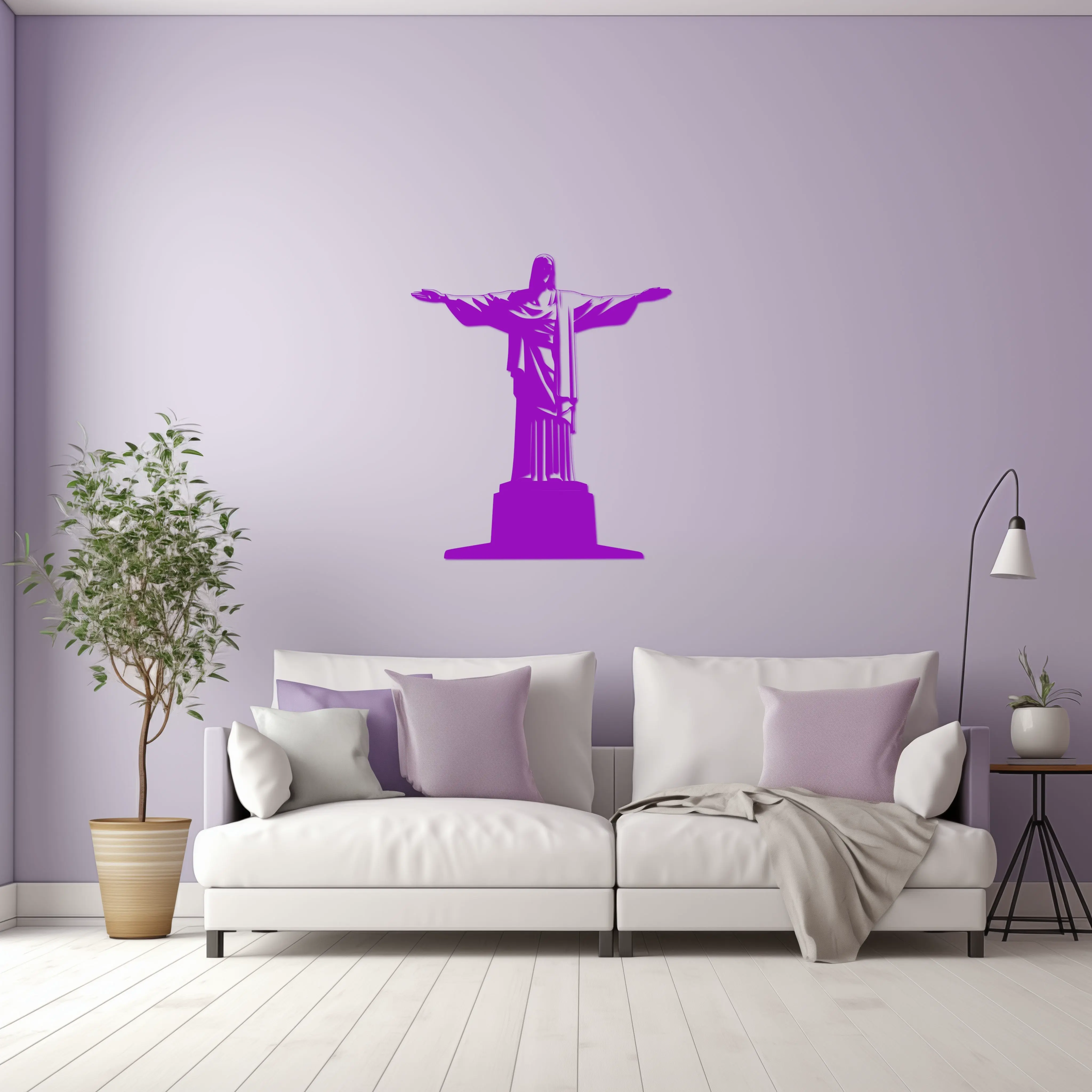 Arte de parede do Cristo Redentor