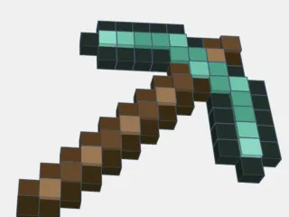 Minecraft Diamond Pickaxe