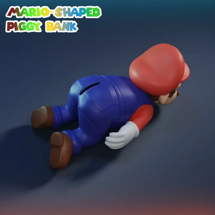 Копилка Mario из 7 деталей - Дом и быт - PLA - изделие 3D-печати - фото 8