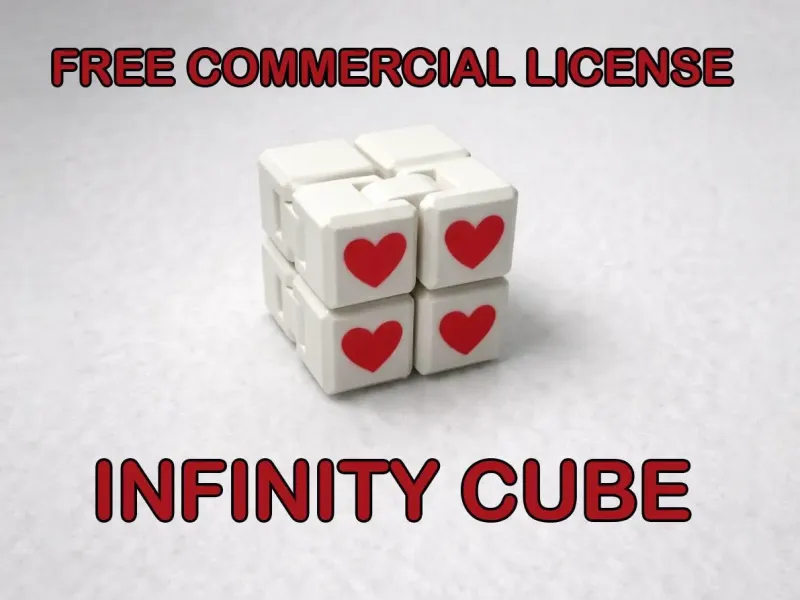 Valentine's Day Infinity Cube