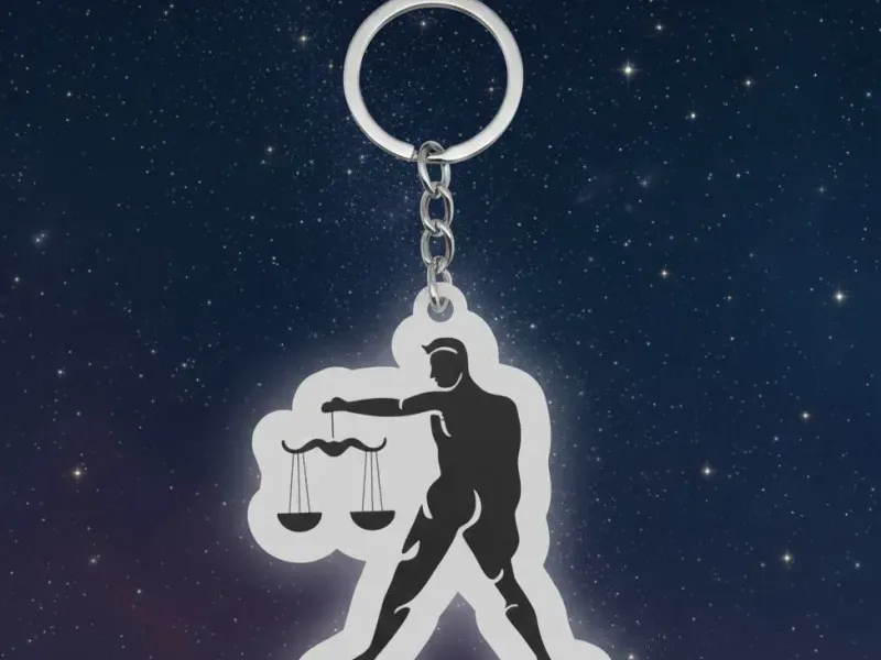 Llavero signo zodiacal (LIBRA)
