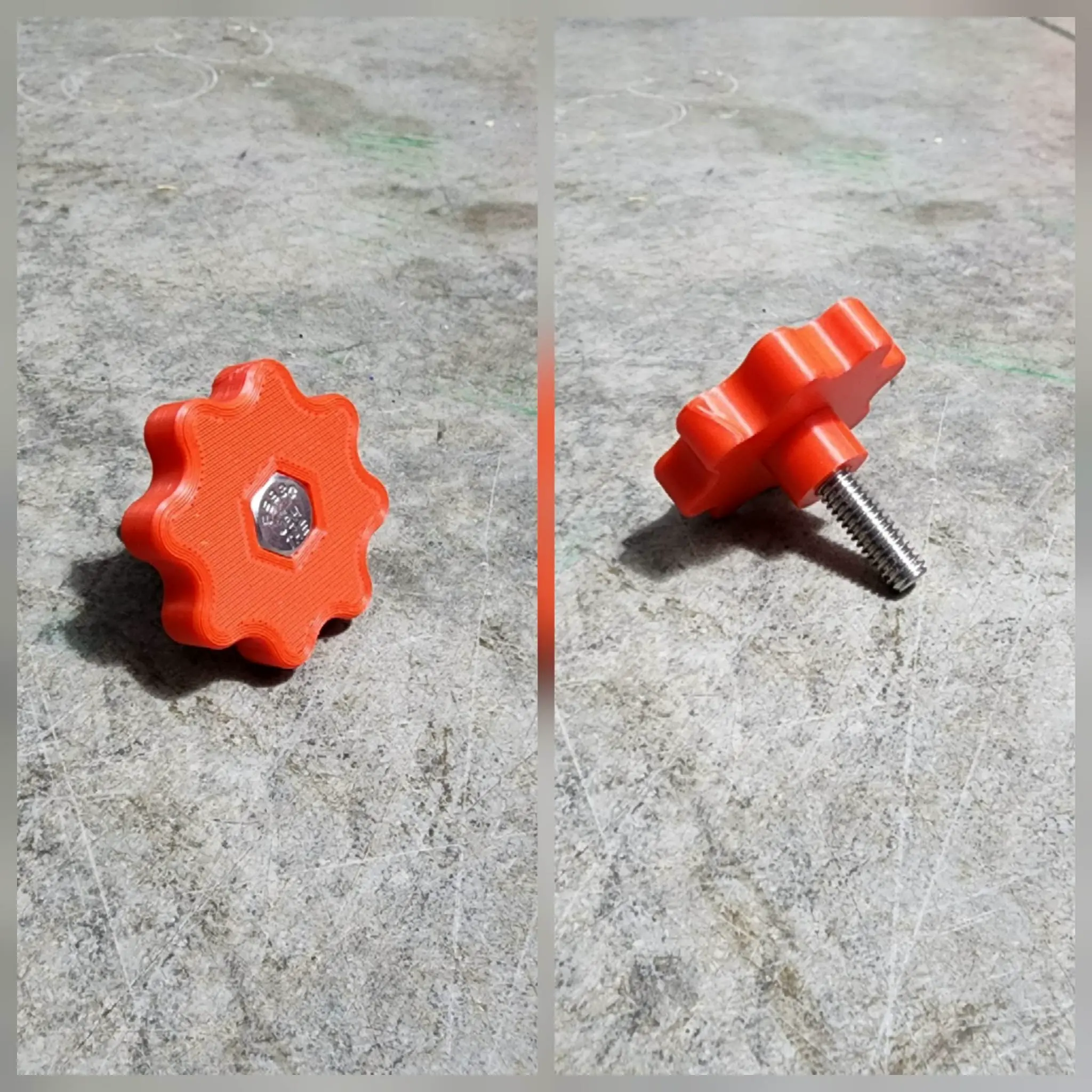 Knob for 5/16 inch bolt