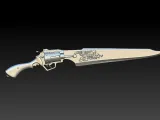 Fantassy swords and guns - 3D print 3D print model-1