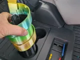 Helix Coin Sorter with cupholder adapters-3