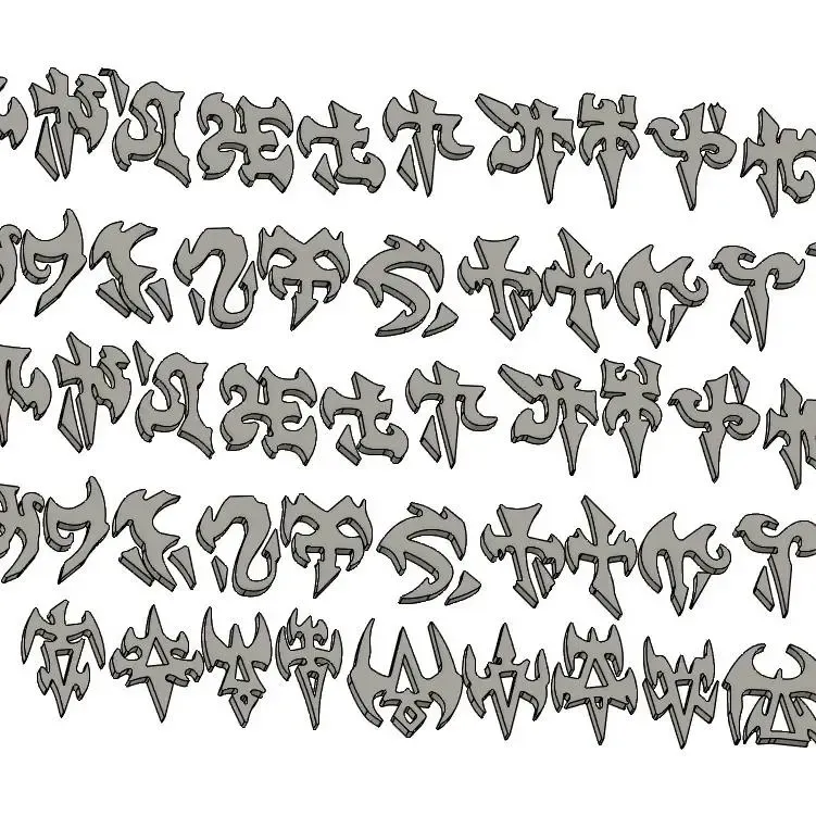 Drukhari Emblem Set 1