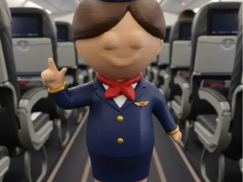 EmojiFolk - Flight Attendant