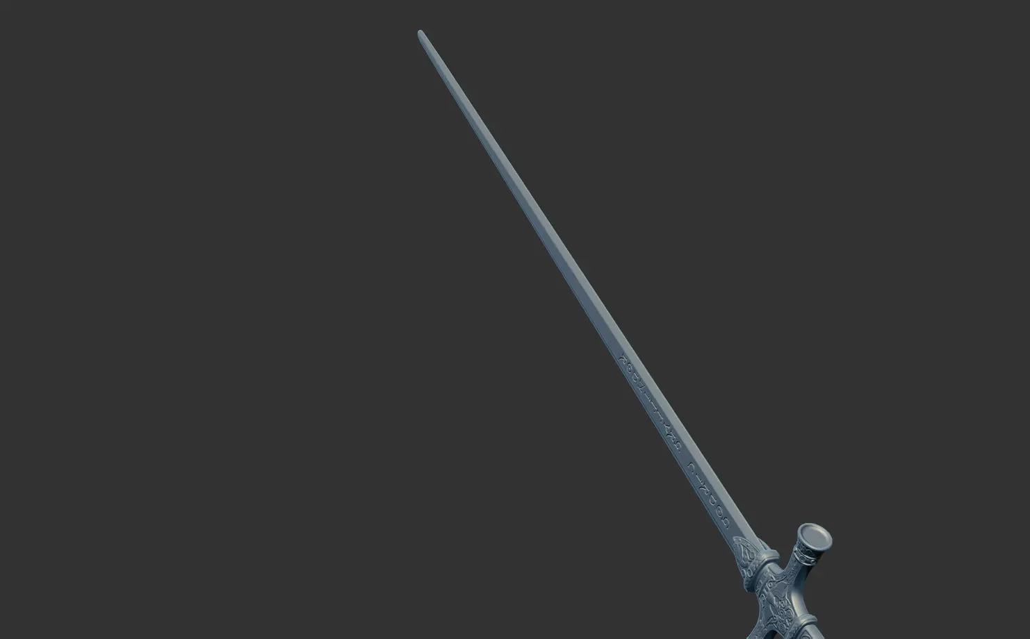 The sword of Gryffindor 3d print model