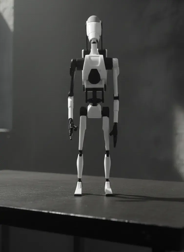 Droid Kit Card 3D Printer Files | 3MF File | Star Wars | Articulated B1 Battle Droid ...