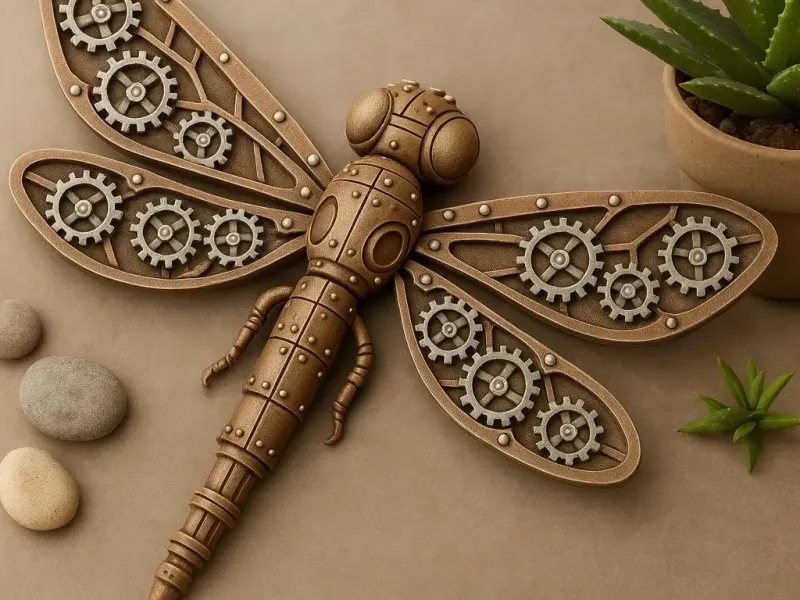 Steampunk Dragonfly