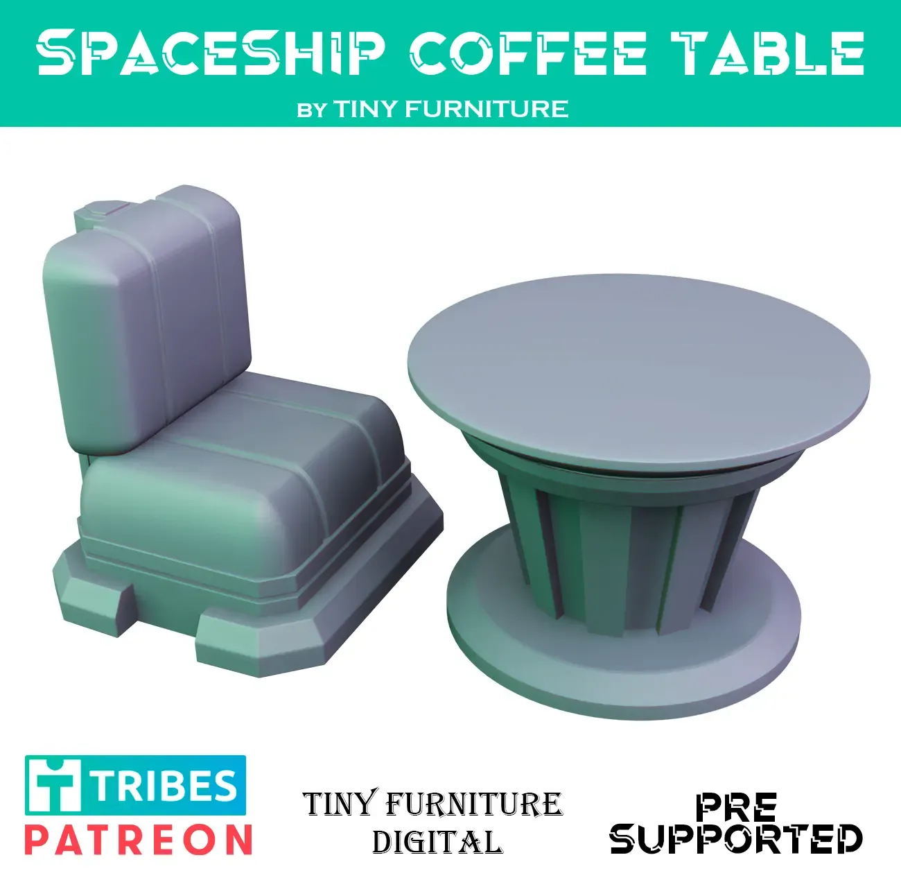 Spaceship coffee table