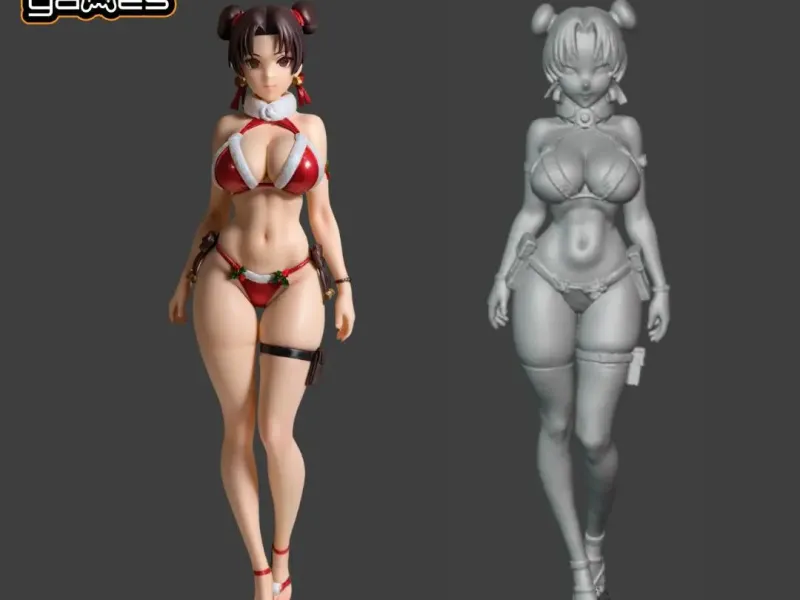 Tenten Naruto Bikini Navideño