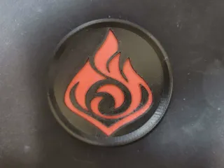 Genshin Pyro Coaster